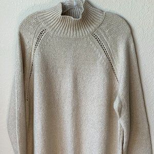 J Jill, Extra Large Oatmeal turtleneck